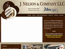Tablet Screenshot of jnelson.com